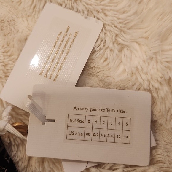 Ted Baker Black Hazel High-Neck Marcila Wide-Leg Jumpsuit Ted size 2-US size 4-6 - Picture 14 of 16